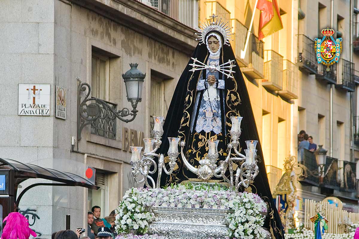 Pasos y Palios: MARÍA SANTÍSISMA DE LOS SIETE DOLORES DE MADRID